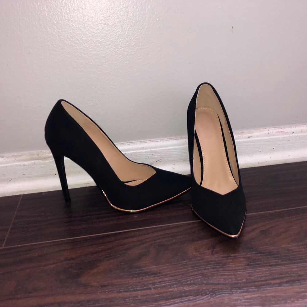 Black high heels
